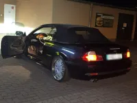 Gebraucht BMW 320 Cabriolet 170 PS (125 kW) 2004 Schwarz Cabrio