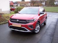 Gebraucht VW T-Cross Goal 116 PS (85 kW) 2025 Rot SUV