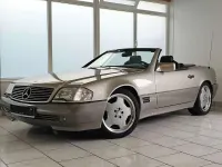 Gebraucht Mercedes SL500 AMG 326 PS (239 kW) 1991 Rauchsilber  metallic Cabrio