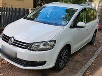 Gebraucht VW Sharan 150 PS (110 kW) 2017 Weiß Van / Kleinbus