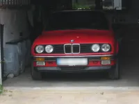 Gebraucht BMW 325 Cabriolet 170 PS (125 kW) 1987 Rot Cabrio