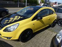 Gebraucht Opel Corsa 87 PS (63 kW) 2010 Sunny melon/saphirschwarz Kleinwagen