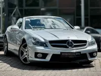Gebraucht Mercedes SL63 AMG AMG 525 PS (386 kW) 2010 Silber Cabrio