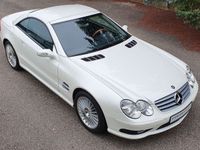 Gebraucht Mercedes SL500 AMG 306 PS (225 kW) 2006 Weiß metallic Cabrio