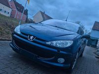 Gebraucht Peugeot 206 CC 109 PS (80 kW) 2005 Blau Cabrio