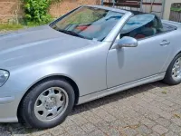 Gebraucht Mercedes SLK200 163 PS (119 kW) 2000 Silber Cabrio