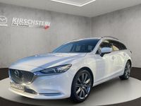 Gebraucht Mazda 6 Sports-Line 194 PS (142 kW) 2019 Snowflake white pearl Kombi