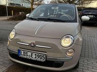 Gebraucht Fiat 500 Lounge 86 PS (63 kW) 2012 Beige Limousine
