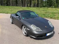Second-hand Porsche Boxster 228 CP (167 kW) 2004 Gri Cabrio