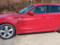 Gebraucht BMW 116 122 PS (89 kW) 2008 Rot Kleinwagen