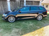 Second-hand VW Golf VII Highline 150 CP (110 kW) 2020 Negru Break