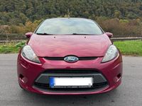 Gebraucht Ford Fiesta 59 PS (43 kW) 2009 Rot Kleinwagen