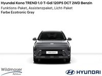 gebraucht Hyundai Kona ❤️ TREND 1.0 T-Gdi 120PS DCT 2WD Benzin ⌛ 5 Monate Lieferzeit ✔️ mit 3 Zusatz-Paketen