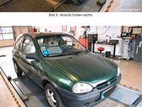 Gebraucht Opel Corsa 60 PS (44 kW) 1996 Grün Kleinwagen