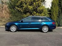 Gebraucht Skoda Superb Style 190 PS (139 kW) 2021 Blau Kombi