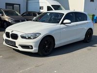 Gebraucht BMW 116 Advantage 109 PS (80 kW) 2015 Weiß Kleinwagen
