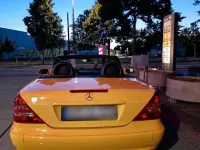 Gebraucht Mercedes SLK200 163 PS (119 kW) 2000 Gelb Cabrio