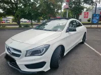 Gebraucht Mercedes CLA180 AMG 122 PS (89 kW) 2013 Weiß Coupé