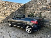 Gebraucht Peugeot 206 CC 120 PS (88 kW) 2005 Schwarz Cabrio