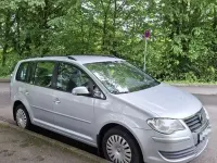Gebraucht VW Touran 102 PS (75 kW) 2008 Silber Van / Kleinbus