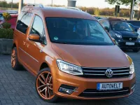 Gebraucht VW Caddy Highline 150 PS (110 kW) 2016 Orange Van / Kleinbus
