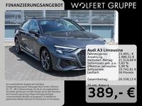 Gebraucht Audi A3 S-Line 150 PS (110 kW) 2021 Daytonagrau perleffekt Limousine