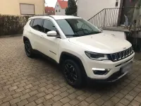 Gebraucht Jeep Compass Limited 170 PS (125 kW) 2018 Weiß SUV