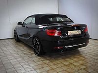 gebraucht BMW 218 d Cabrio Luxury Line Aut. Navi Leder LED