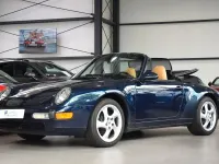 Gebraucht Porsche 993 286 PS (210 kW) 1997 Blau Cabrio