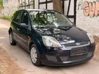 Gebraucht Ford Fiesta 60 PS (44 kW) 2008 Blau Kleinwagen