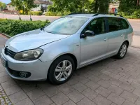 Gebraucht VW Golf VII 105 PS (77 kW) 2013 Silber Kombi