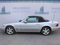Gebraucht Mercedes SL320 224 PS (164 kW) 2001 Brillantsilbermetallic Cabrio
