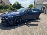 Gebraucht Mercedes CLS220 AMG line 194 PS (142 kW) 2020 Blau Coupé