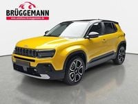 Gebraucht Jeep Avenger EV Summit 114 kW (156 PS) 2023 Sun yellow mit dach in schwarz SUV