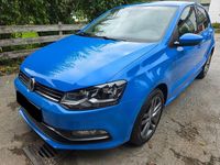 Gebraucht VW Polo LOUNGE 90 PS (66 kW) 2015 Blau Limousine