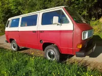 Gebraucht VW Transporter 95 PS (69 kW) 1989 Rot Van