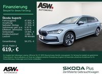 Gebraucht Skoda Superb Selection 150 PS (110 kW) 2024 Pebble silber metallic Kombi