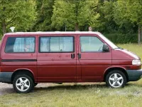 Gebraucht VW T4 150 PS (110 kW) 2001 Rot Van