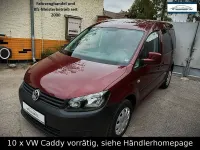 Gebraucht VW Caddy 105 PS (77 kW) 2012 Rot Van / Kleinbus