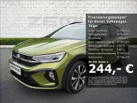 Gebraucht VW Taigo R-line 150 PS (110 kW) 2023 Visual green metallic SUV
