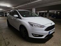 Gebraucht Ford Focus 105 PS (77 kW) 2018 Weiß Kombi