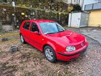 Gebraucht VW Golf IV 75 PS (55 kW) 2001 Rot Kleinwagen