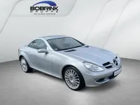 Second-hand Mercedes SLK200 163 CP (119 kW) 2005 Argintiu Cabrio