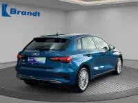 Gebraucht Audi A3 Advanced 150 PS (110 kW) 2023 Atollblau metallic (metallic) Limousine