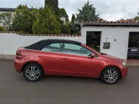 Gebraucht VW Golf Cabriolet 105 PS (77 kW) 2012 Rot Cabrio