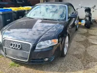 Gebraucht Audi A4 Cabriolet 140 PS (102 kW) 2007 Schwarz Cabrio