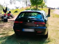 Gebraucht Alfa Romeo 156 166 PS (122 kW) 2005 Schwarz Kombi