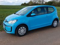 Second-hand VW up! 60 CP (44 kW) 2017 Albastru Hatchback