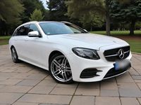 Gebraucht Mercedes E220 AMG line 194 PS (142 kW) 2017 Weiß Kombi
