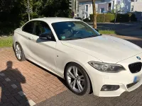 Gebraucht BMW 220 Sport Line 200 PS (147 kW) 2014 Weiß Coupé